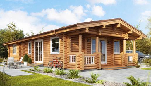 Living Log Home - 3 bedrooms