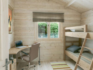 Bespoke cabin interior example