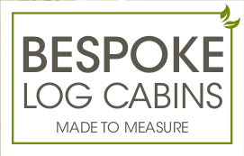 Bespoke log cabins text logo